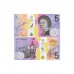 AUSTRALIA 2016 . FIVE 5 DOLLAR BANKNOTE . NEXT GENERATION NOTE